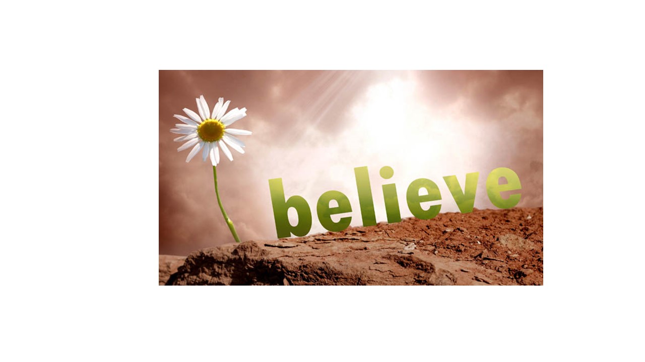 BELIEVE!