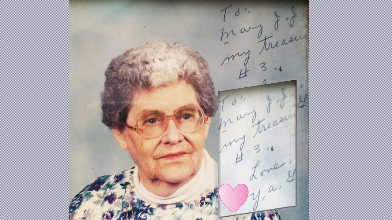 Love, YAG. -Your American Grandmother